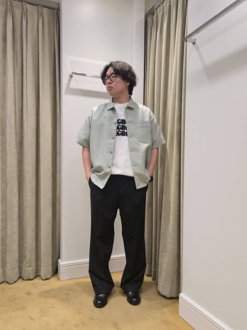 BEAUTY&YOUTH UNITED ARROWS | ジャガード ショートスリーブ シャツ