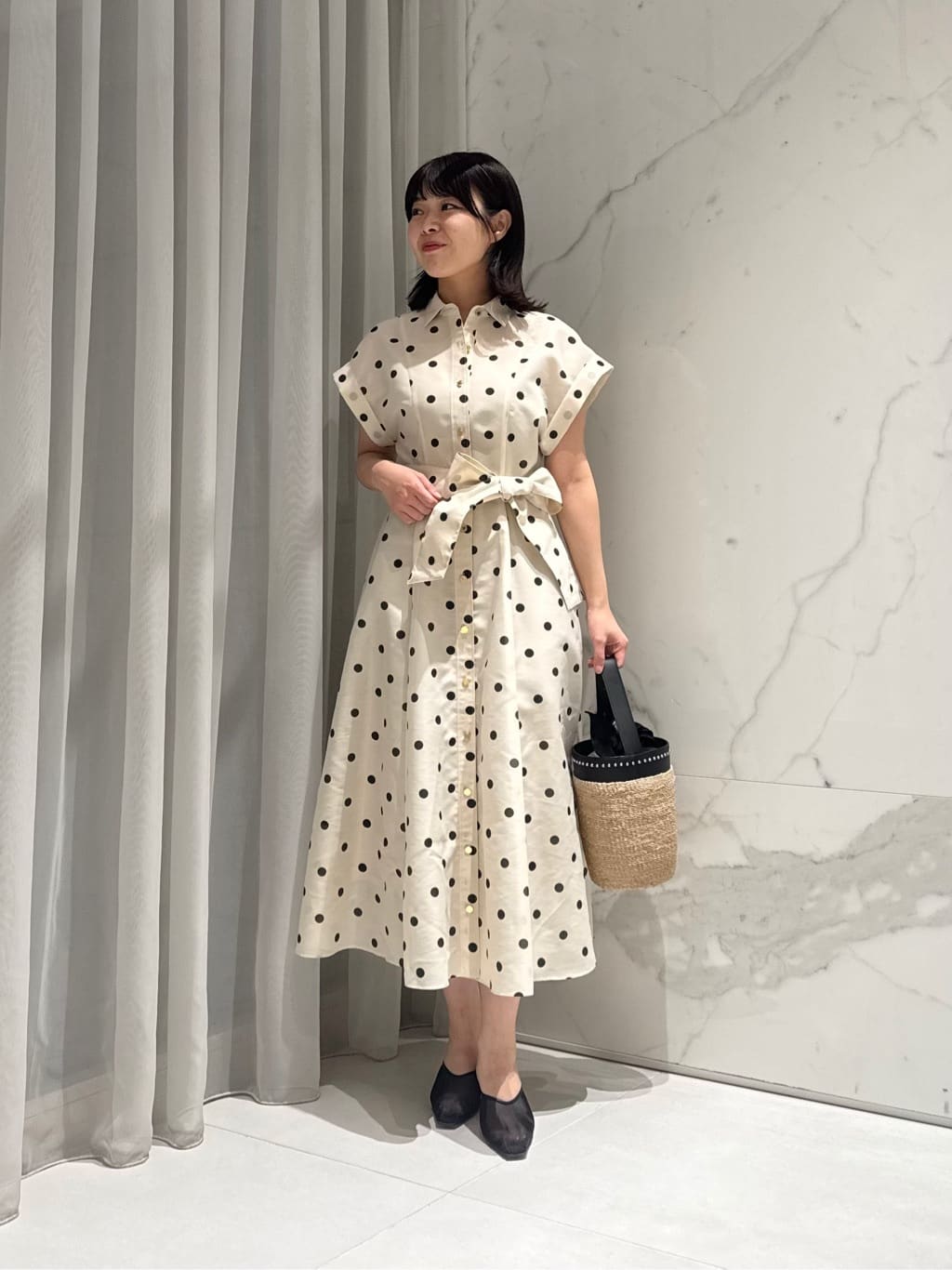 allureville | ◇オーガンドットワンピース | Rakuten Fashion(楽天