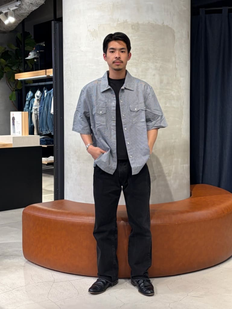 Levi's | 555(TM) リラックスストレート ジーンズ ブラック | Rakuten