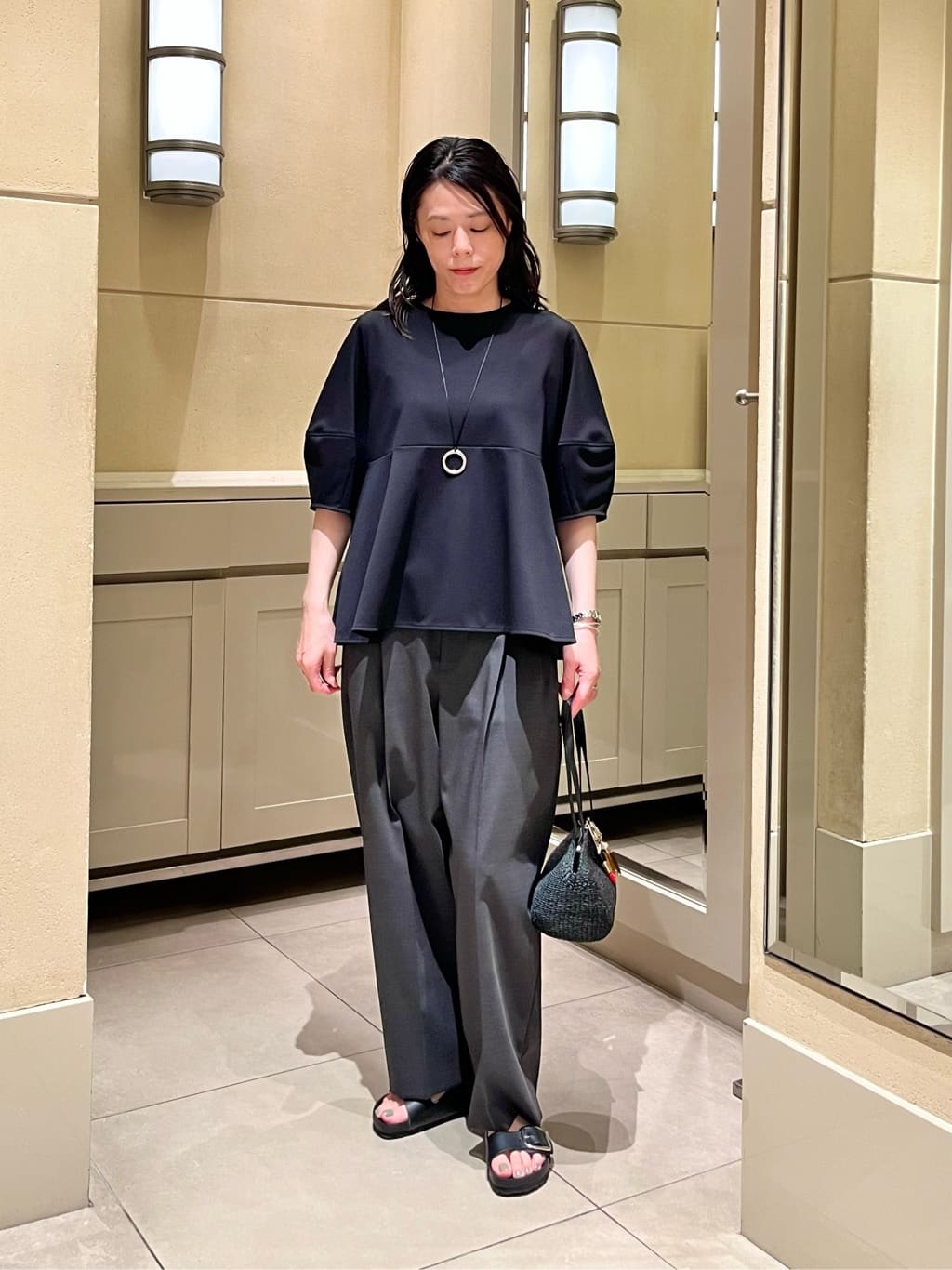 もも ポンチ ショートスリーブ カットソー UNITED ARROWS ユナイテッド