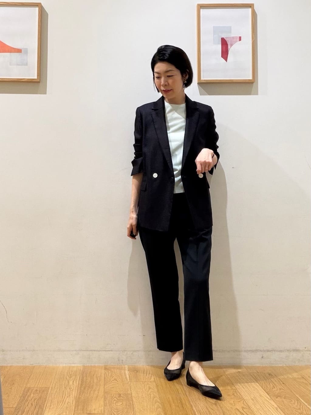 UNITED ARROWS green label relaxing | [size SHORTあり]リネンライク