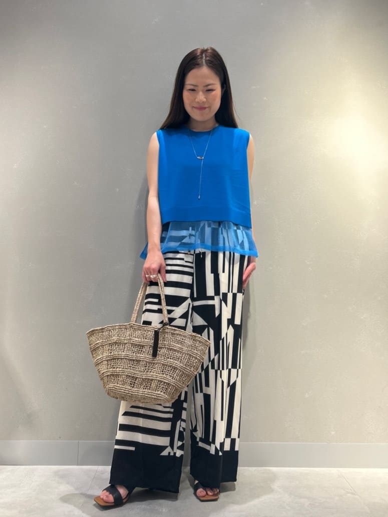 Vin | グラフィックパターンイージーワイドパンツ | Rakuten Fashion