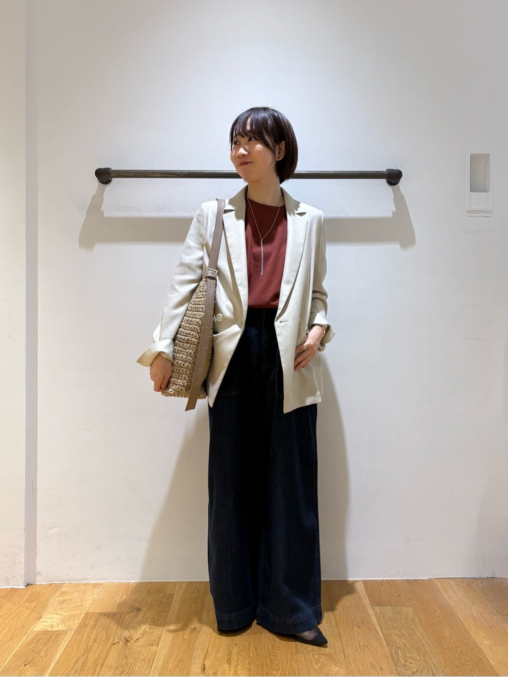 UNITED ARROWS green label relaxing | [size SHORTあり]リネンライク
