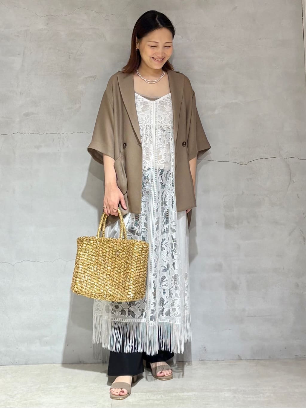 DOUX ARCHIVES | メッシュ半袖ジャケット | Rakuten Fashion(楽天