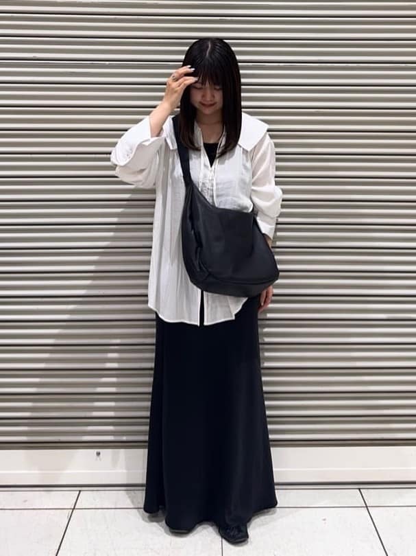 russet | 《本革/490g》ソフトレザーラウンドビッグショルダーバッグ