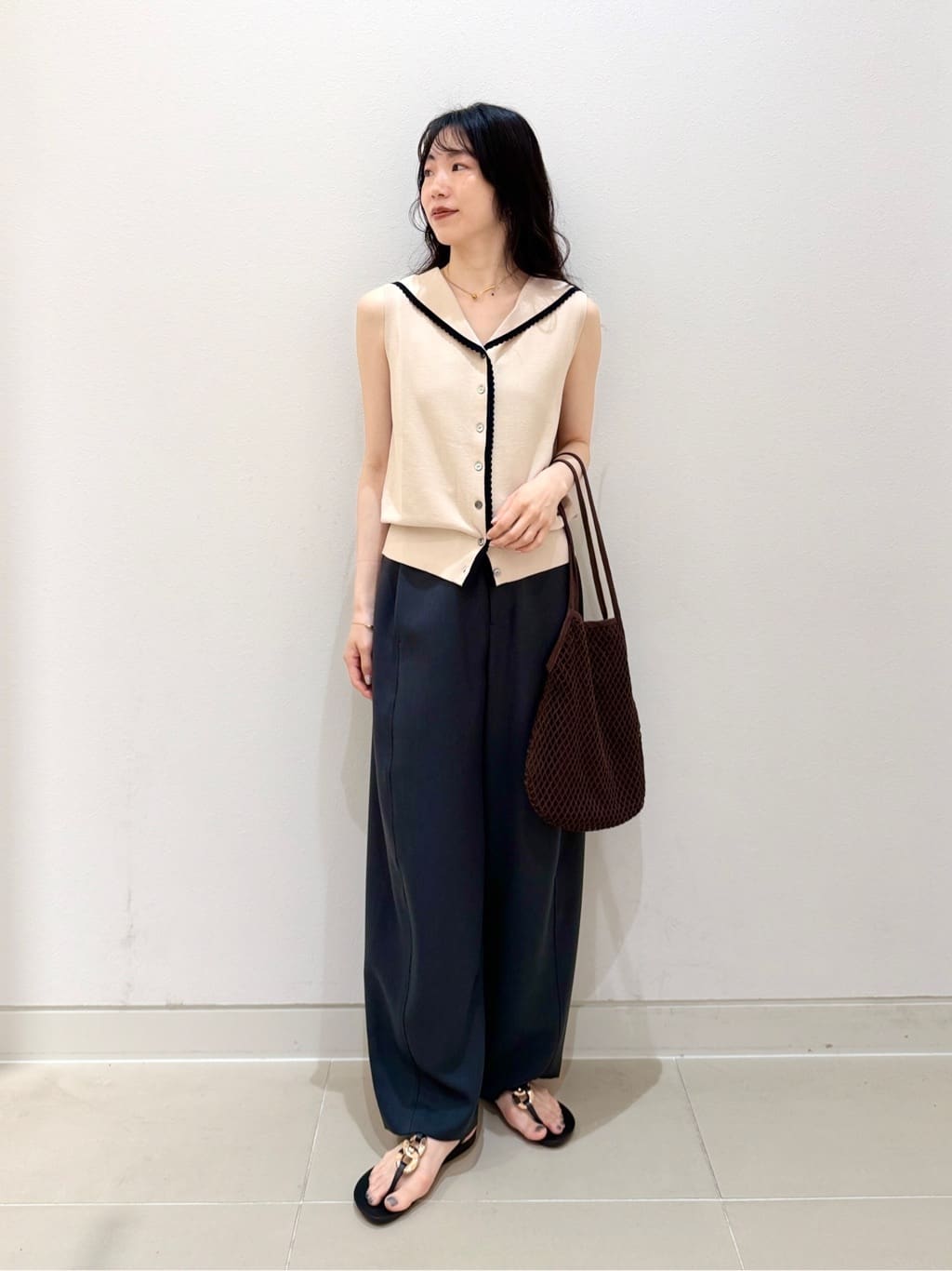 UNITED ARROWS LTD. OUTLET | スカラップ セーラー ノースリーブ