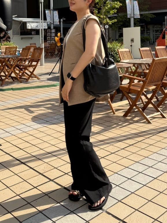 ear PAPILLONNERの《本革/470g》スワロ-マチショルダーバッグを使ったコーディネートを紹介します。｜Rakuten Fashion(楽天ファッション／旧楽天ブランドアベニュー)7130203