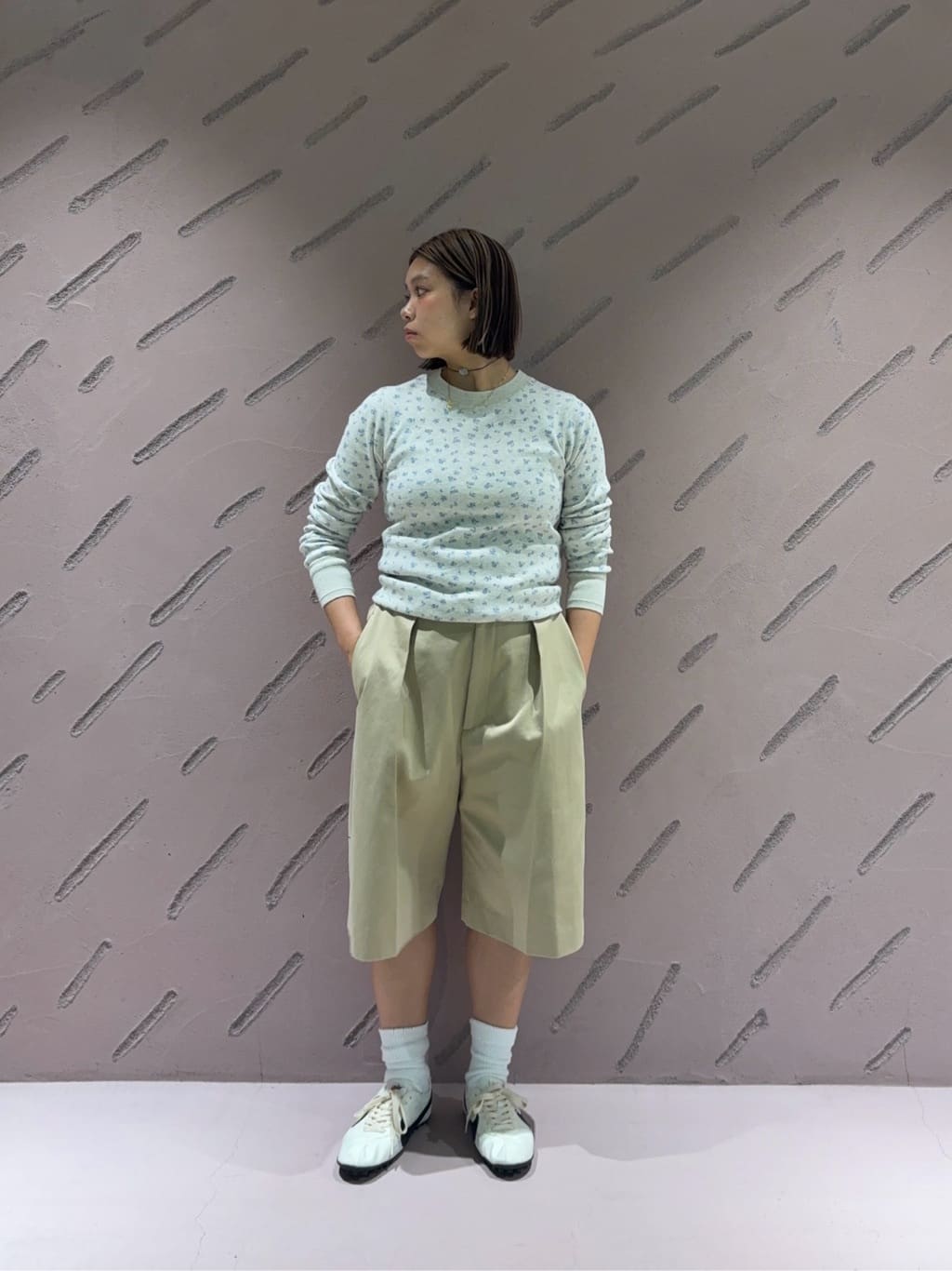 ＜6(ROKU) ＞コットン チノ ショートパンツ 2 6(ROKU) ＞コットン チノ ショートパンツ 2