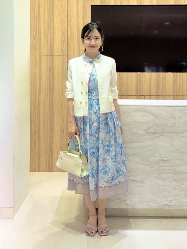 ANAYI | Coral プリントローンシャツフレア ワンピース | Rakuten
