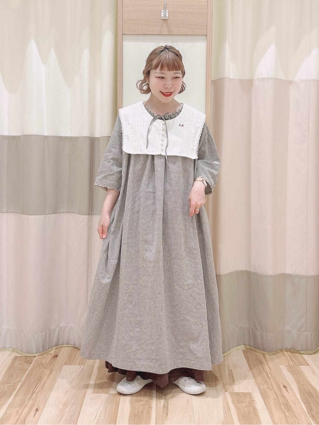 Samansa Mos2 | 【SA刺繍】スモックワンピース | Rakuten Fashion(楽天