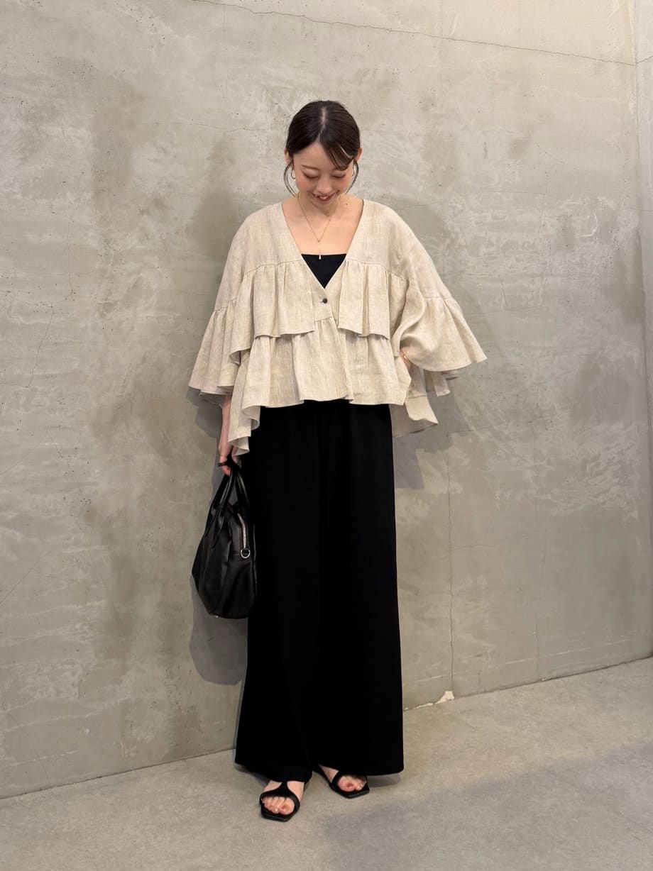BEARDSLEY | リネンフリル羽織 | Rakuten Fashion(楽天ファッション