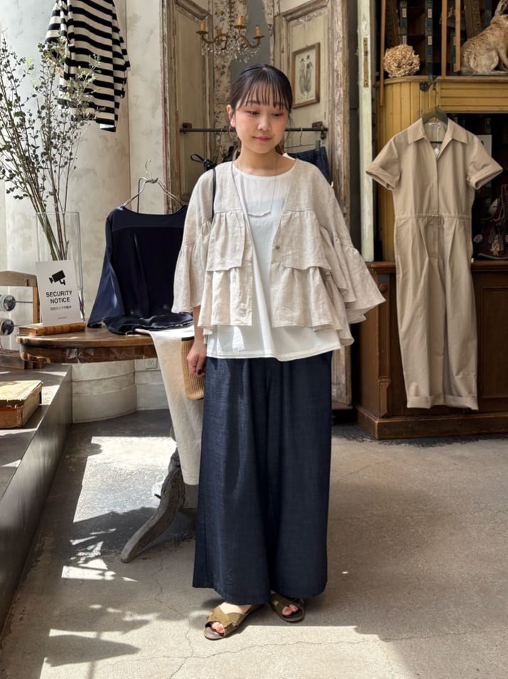BEARDSLEY | リネンフリル羽織 | Rakuten Fashion(楽天ファッション