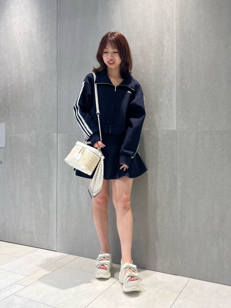 JILL by JILL STUART | 配色ラインレースジャケット | Rakuten Fashion