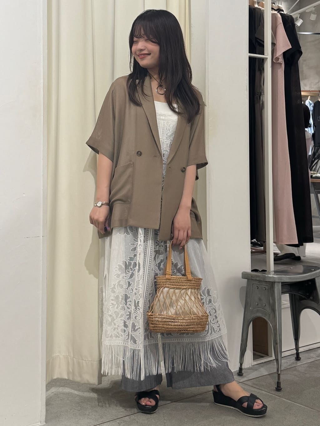 DOUX ARCHIVES | メッシュ半袖ジャケット | Rakuten Fashion(楽天