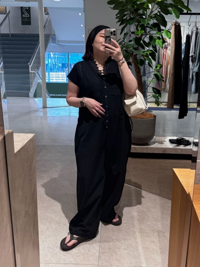 RIVE DROITE | レーストリムロンパース | Rakuten Fashion(楽天