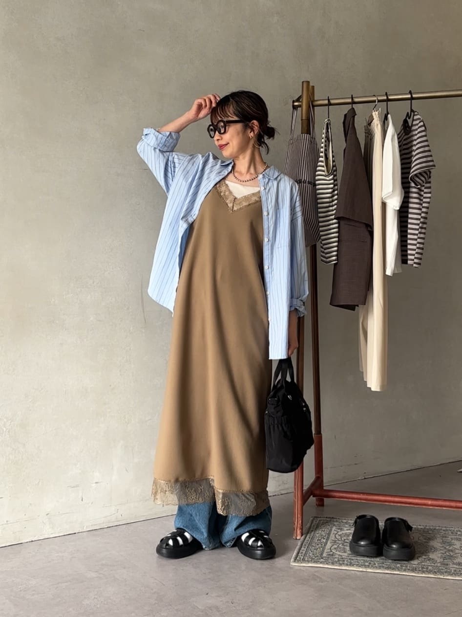 Discoat | 【Noka】レース使いキャミワンピース | Rakuten Fashion