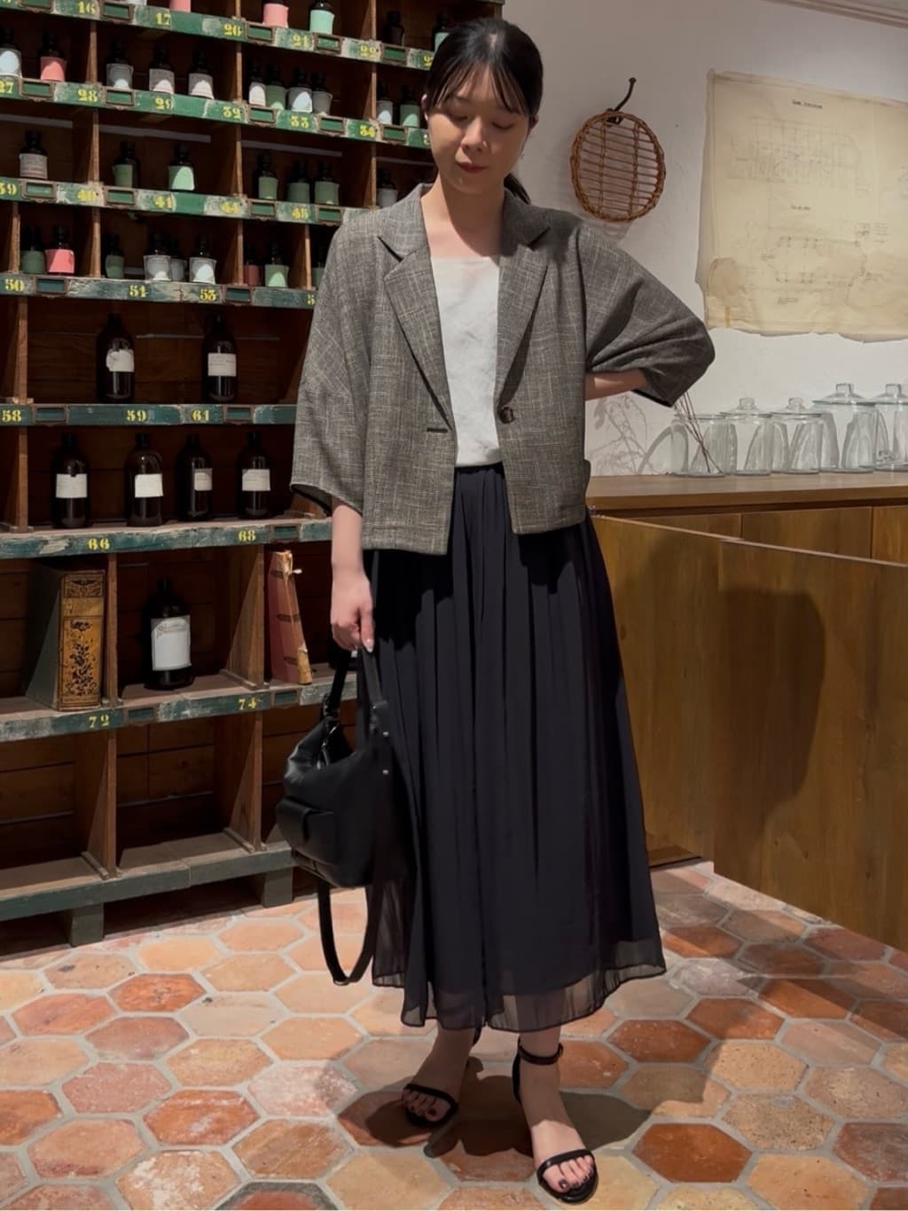 BEARDSLEY | NEWシワシフォンギャザーパンツ | Rakuten Fashion(楽天