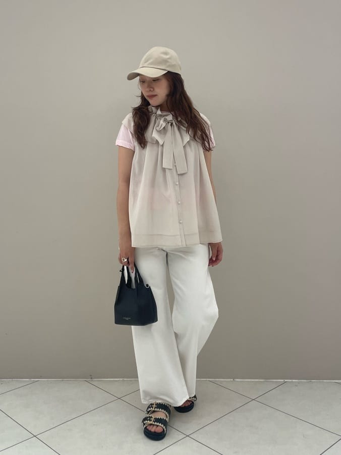 UNITED ARROWS リボンモチーフ ノースリーブ UNITED ARROWS リボンモチーフ ノースリーブ 【公式通販】