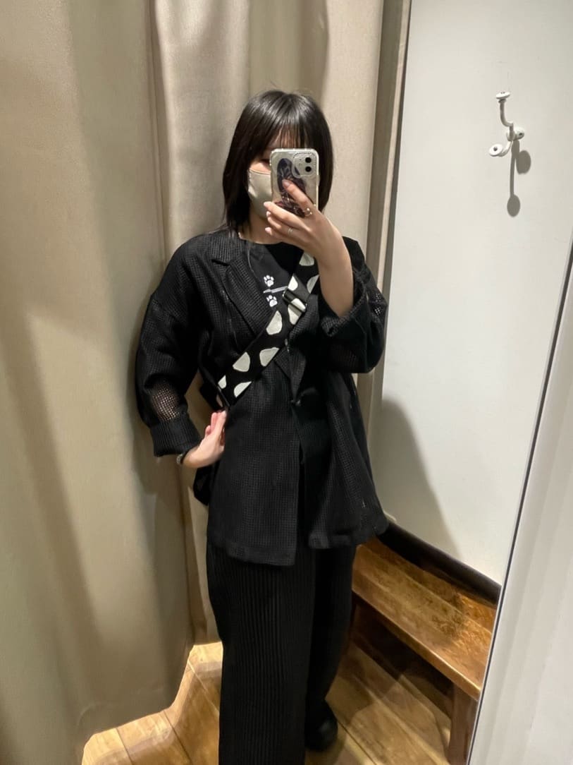 ear PAPILLONNER | 《本革/軽量470g/ボディバッグ》柄ワイドテープ
