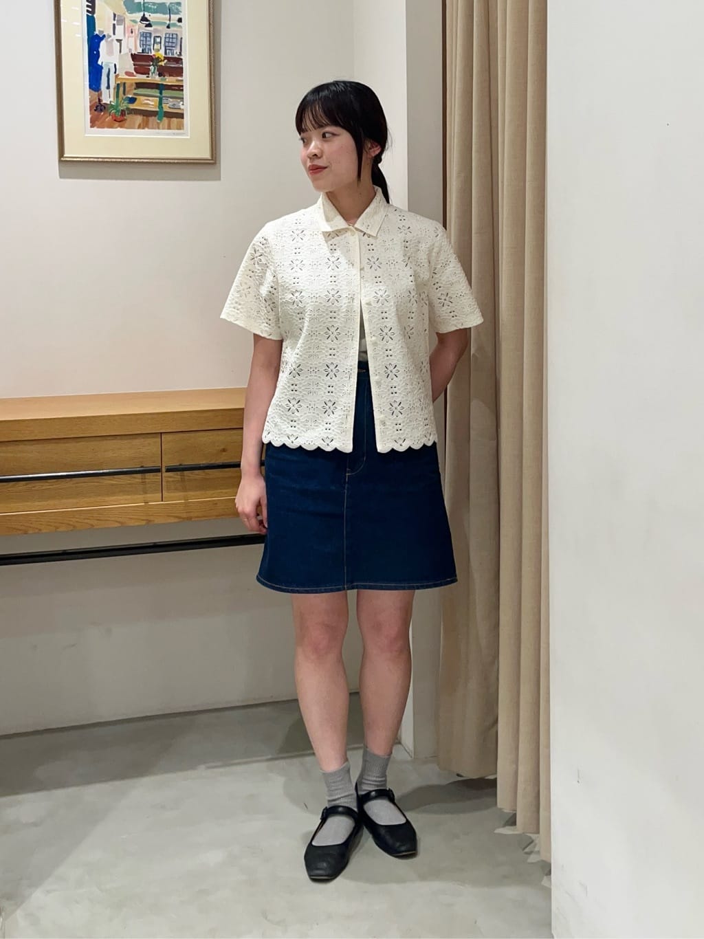 BEAUTY&YOUTH UNITED ARROWS | <Steven Alan>レース ショートスリーブ