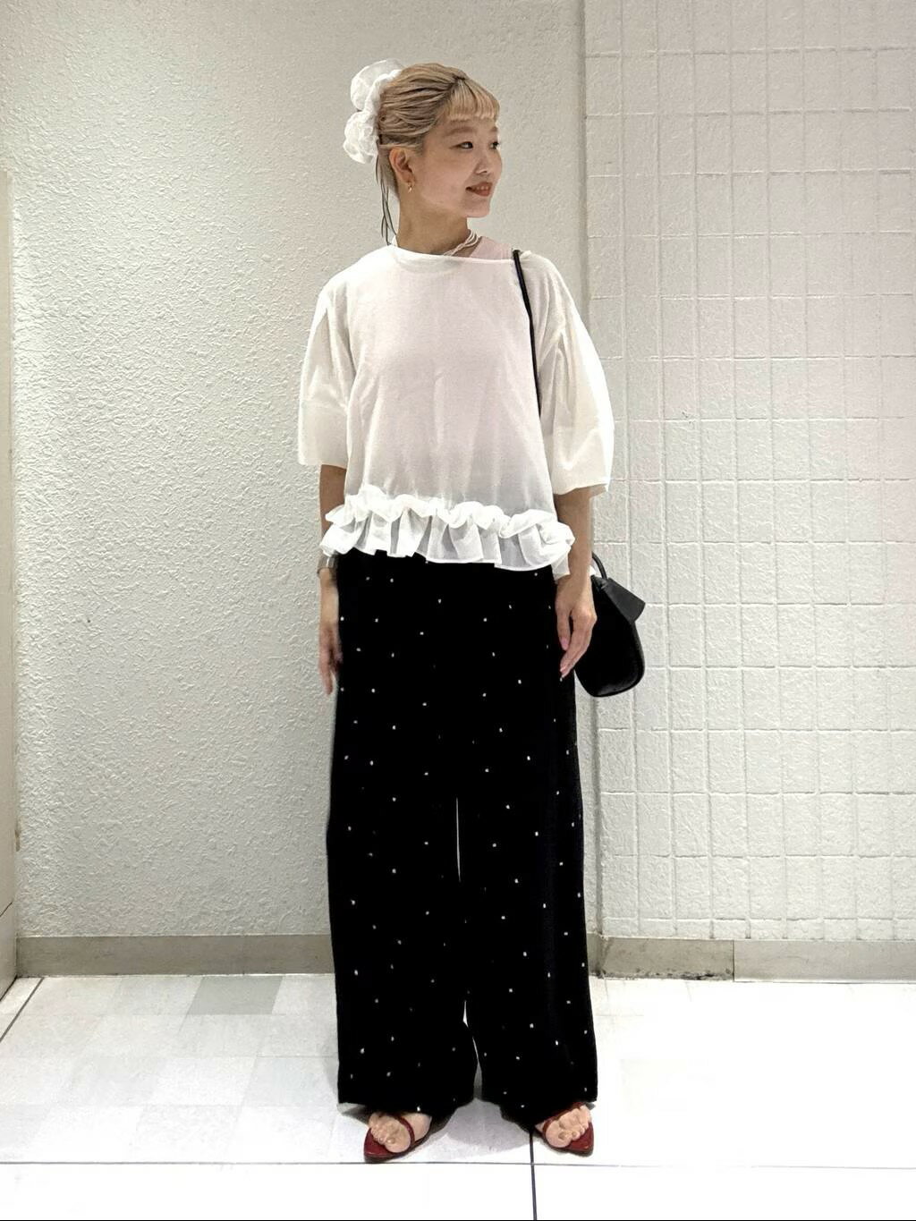 A part by | 【接触冷感】フリルヘムブラウス | Rakuten Fashion(楽天