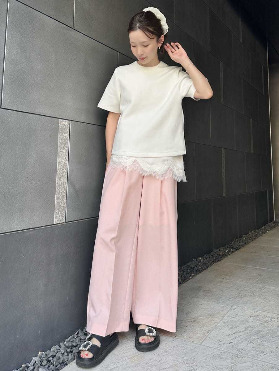 Mila Owen | 【WEB限定カラー】キャミレイヤードダンボールTシャツ