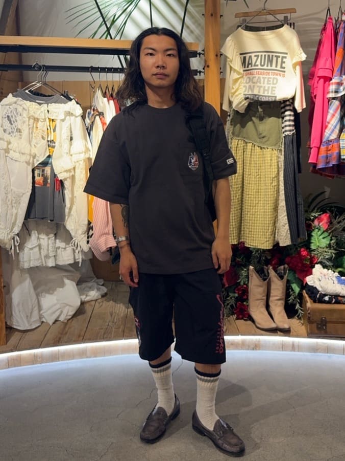 FREAK’S STOREのJ.LEAGUE × FREAK'S STORE 別注SUPPORTERS SHORT SLEEVE TEE 【ファジアーノ岡山】を使ったコーディネートを紹介します。｜Rakuten Fashion(楽天ファッション／旧楽天ブランドアベニュー)7136983
