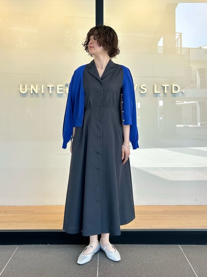 UNITED ARROWS LTD. OUTLET | オープンカラー シャツワンピース