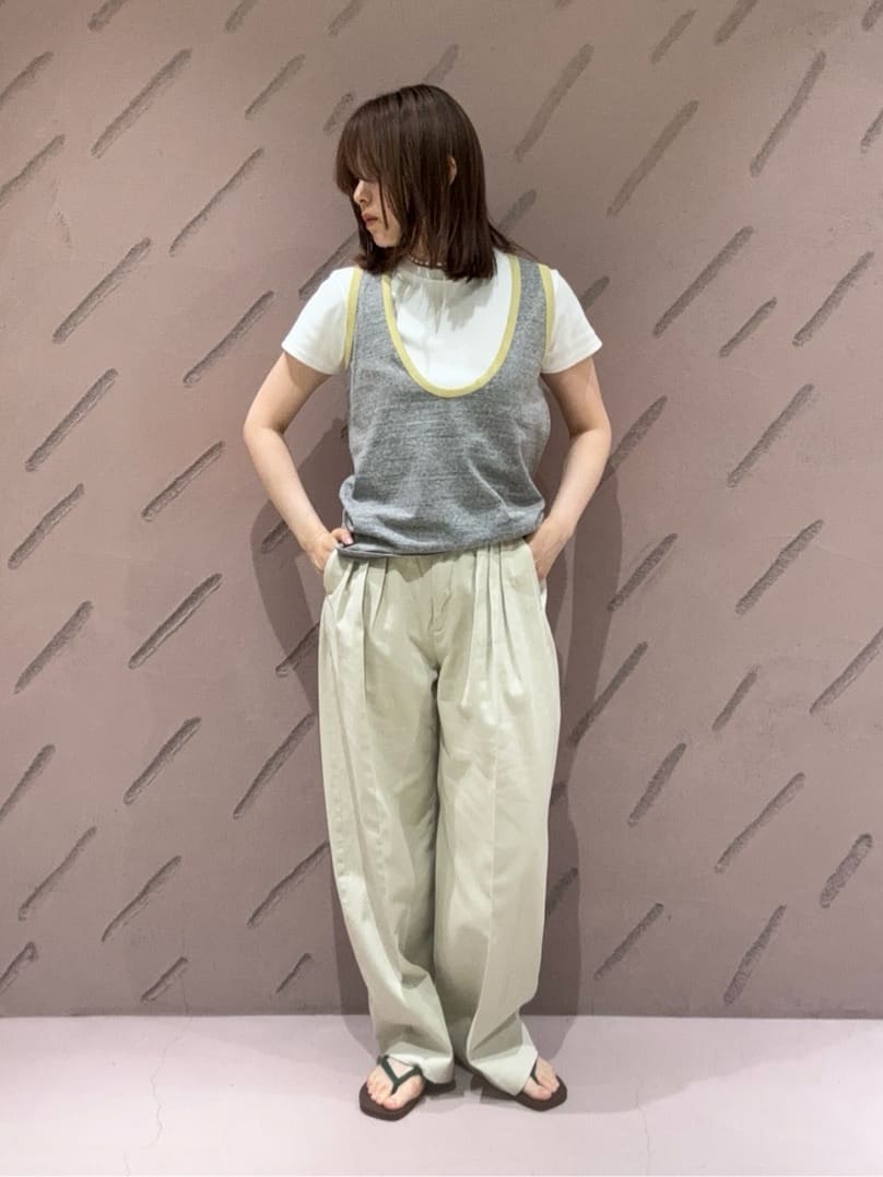BEAUTY&YOUTH UNITED ARROWS | <6(ROKU)>コットンレーヨン タック