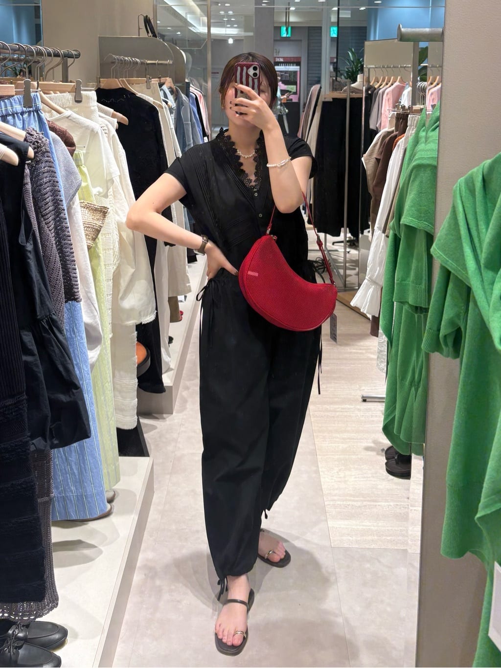 RIVE DROITE | レーストリムロンパース | Rakuten Fashion(楽天
