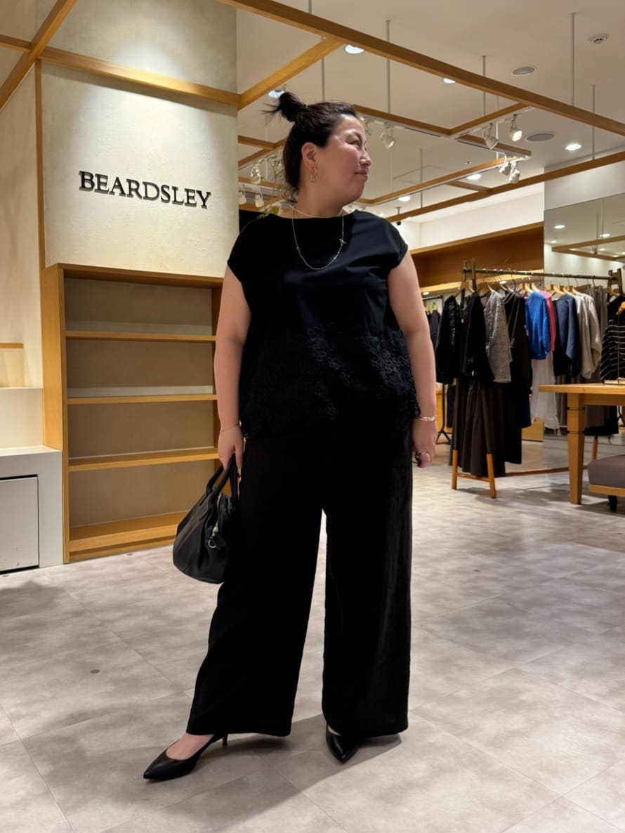 BEARDSLEY | 裾レースフレンチカットソー | Rakuten Fashion(楽天