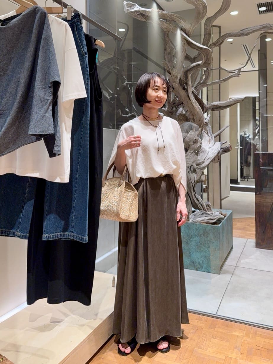 GALLARDAGALANTEのリブタンクトップを使ったコーディネートを紹介します。｜Rakuten Fashion(楽天ファッション／旧楽天ブランドアベニュー)7139980