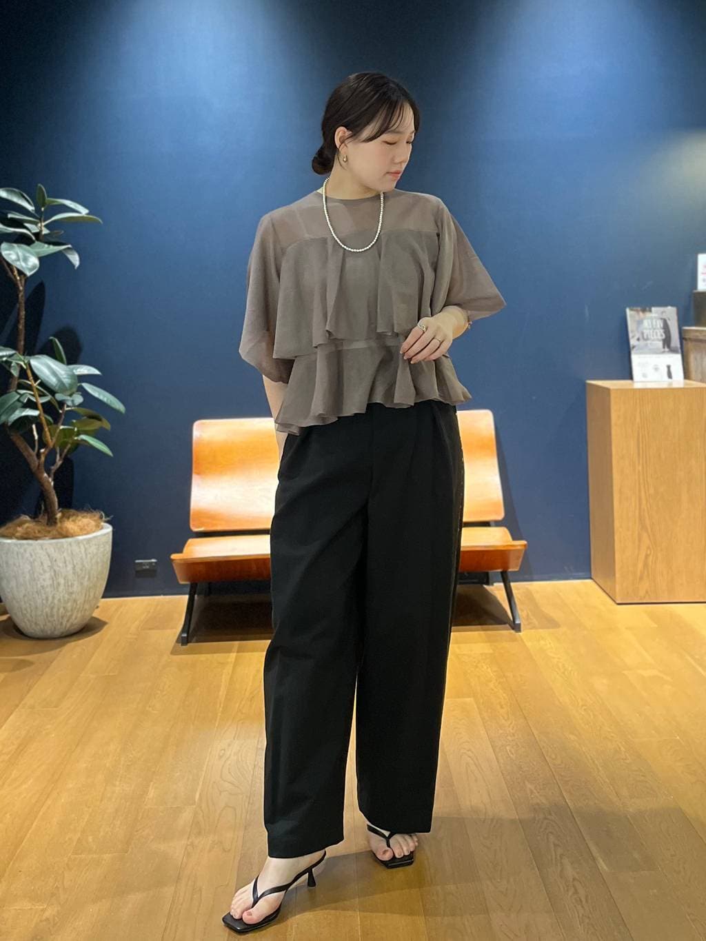 Curensology | フレアー2WAYニットプルオーバー | Rakuten Fashion