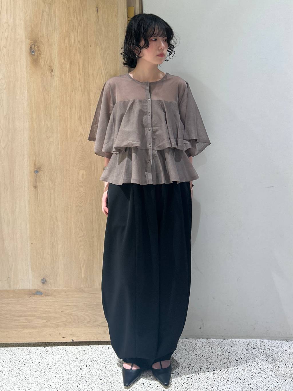 Curensology | フレアー2WAYニットプルオーバー | Rakuten Fashion