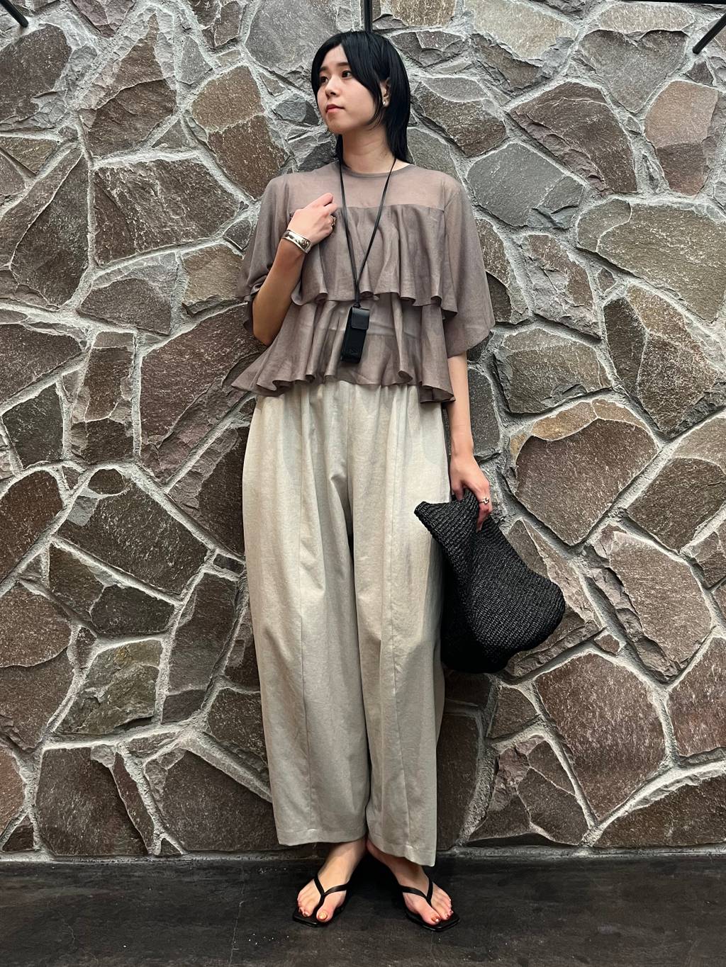 Curensology | フレアー2WAYニットプルオーバー | Rakuten Fashion