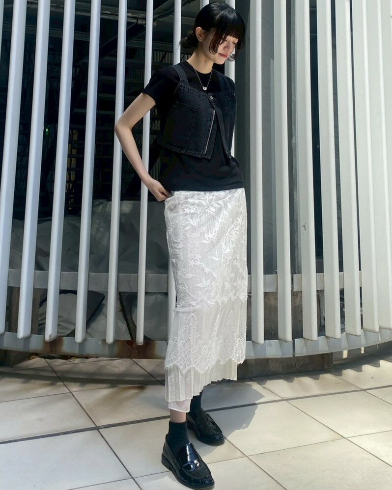 LE CIEL BLEU | レーススカート / Lace Skirt | Rakuten Fashion(楽天