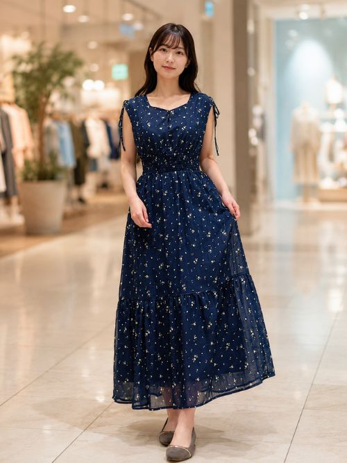 31 Sons de mode | 2026春夏新作 花柄ノースリーブワンピース
