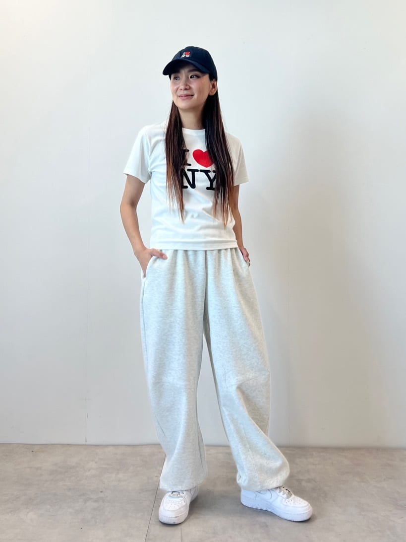 FREAK’S STOREのI LOVE NY ロゴ プリント Tシャツ 限定展開を使ったコーディネートを紹介します。｜Rakuten Fashion(楽天ファッション／旧楽天ブランドアベニュー)7143427