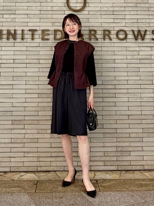 UNITED ARROWS LOEFE トロピカルウール キュロット LOEFF＞トロピカルウール キュロット