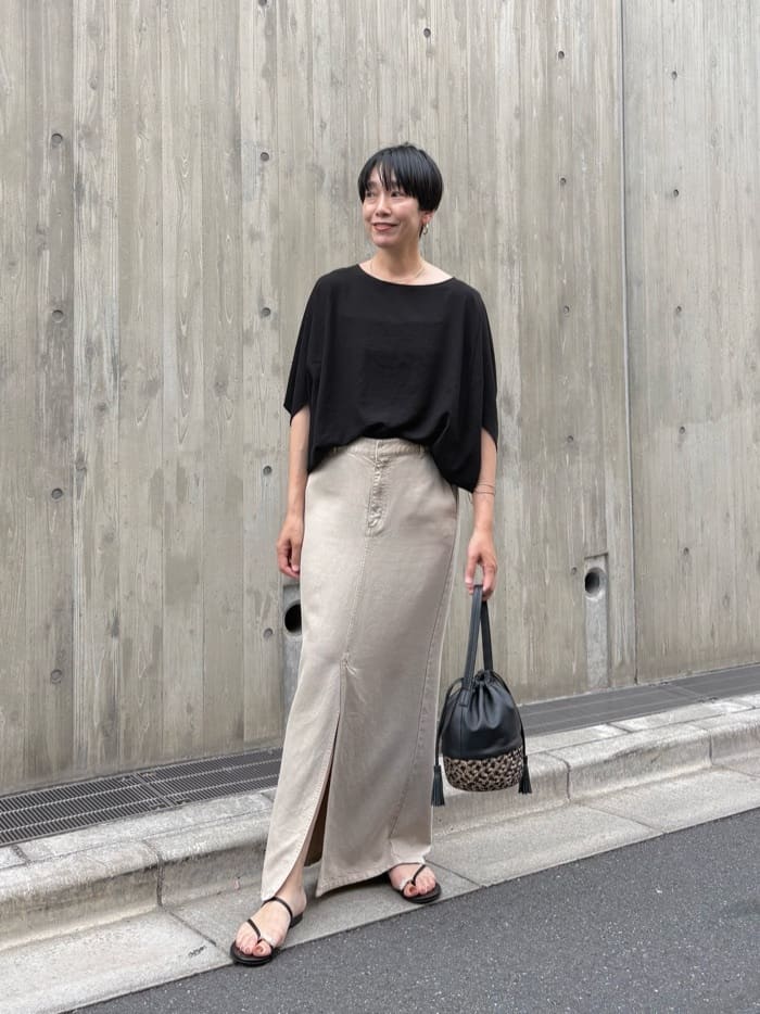 GALLARDAGALANTEのドルマンジャージープルオーバーを使ったコーディネートを紹介します。｜Rakuten Fashion(楽天ファッション／旧楽天ブランドアベニュー)7144695