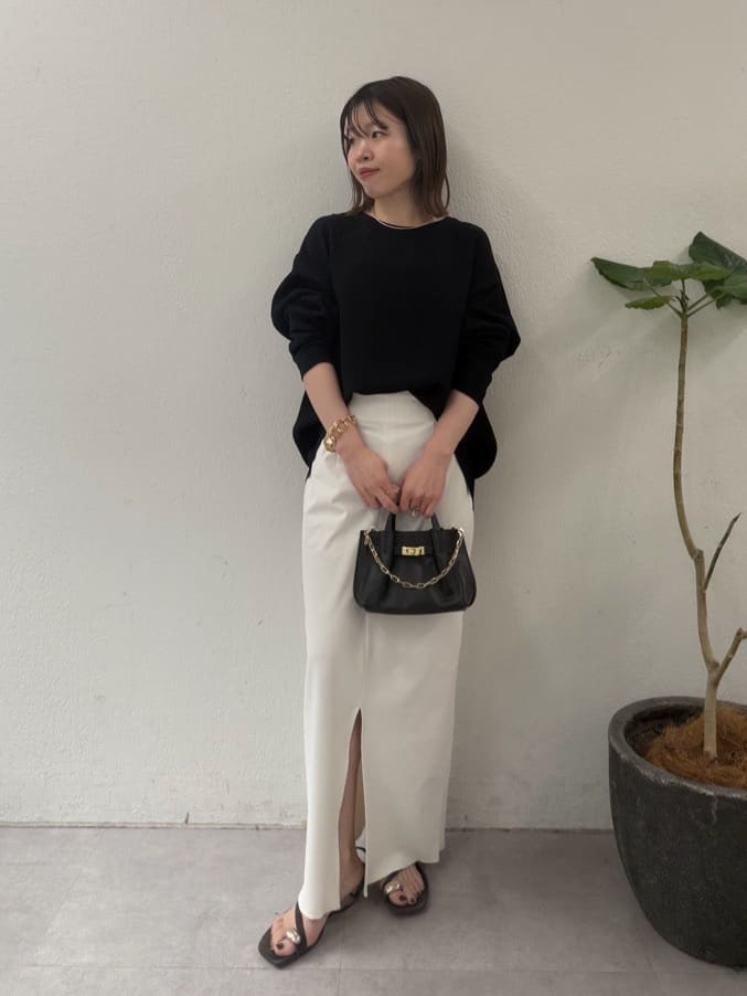 GALLARDAGALANTEの【3サイズ展開】ストレッチマキシタイトスカート2を使ったコーディネートを紹介します。｜Rakuten Fashion(楽天ファッション／旧楽天ブランドアベニュー)7144776