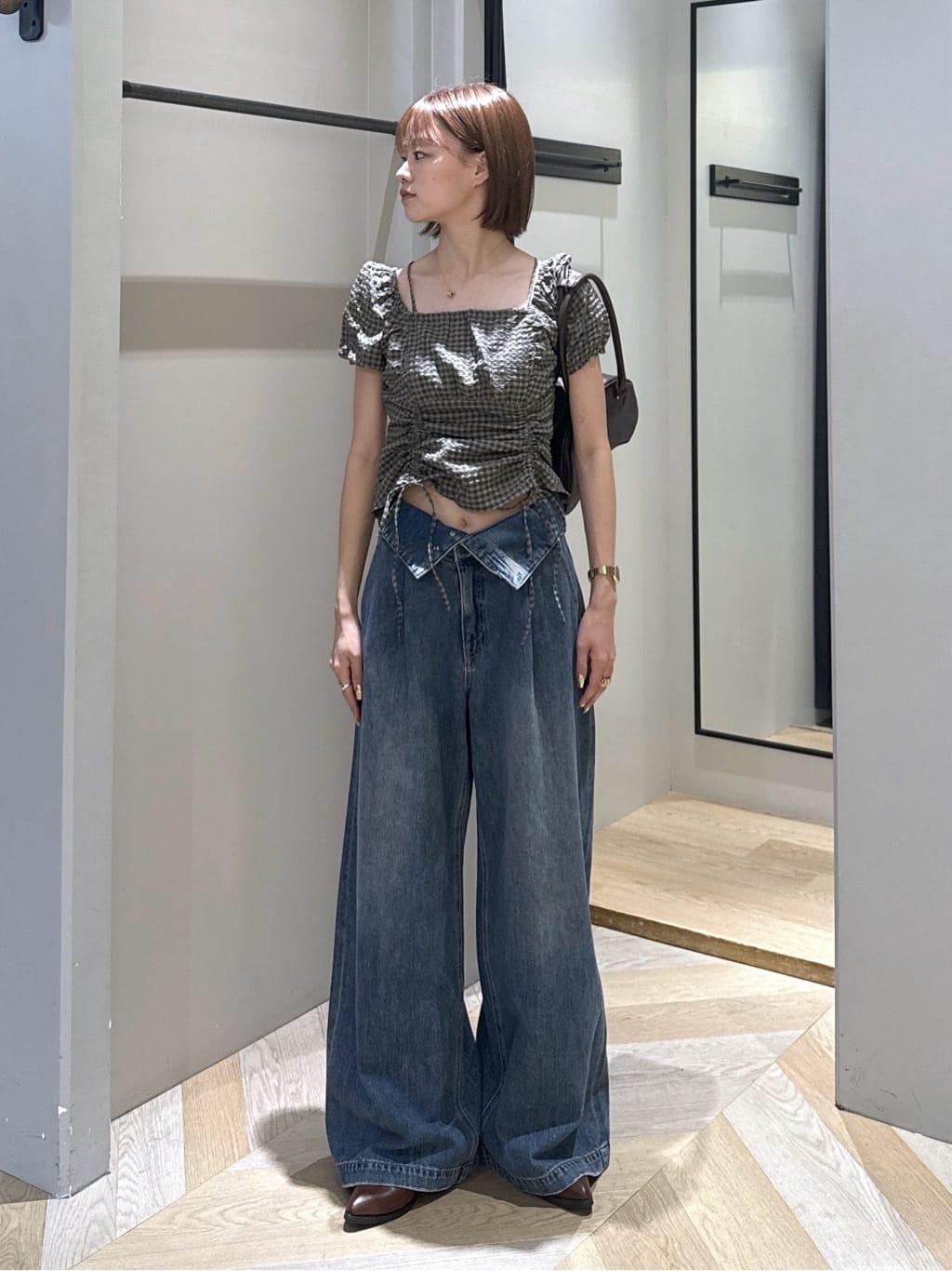 moussy | CORSET DESIGN バギー デニム | Rakuten Fashion(楽天