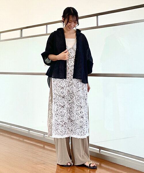 NICOLE CLUB | コードレースレイヤードサロペット | Rakuten Fashion