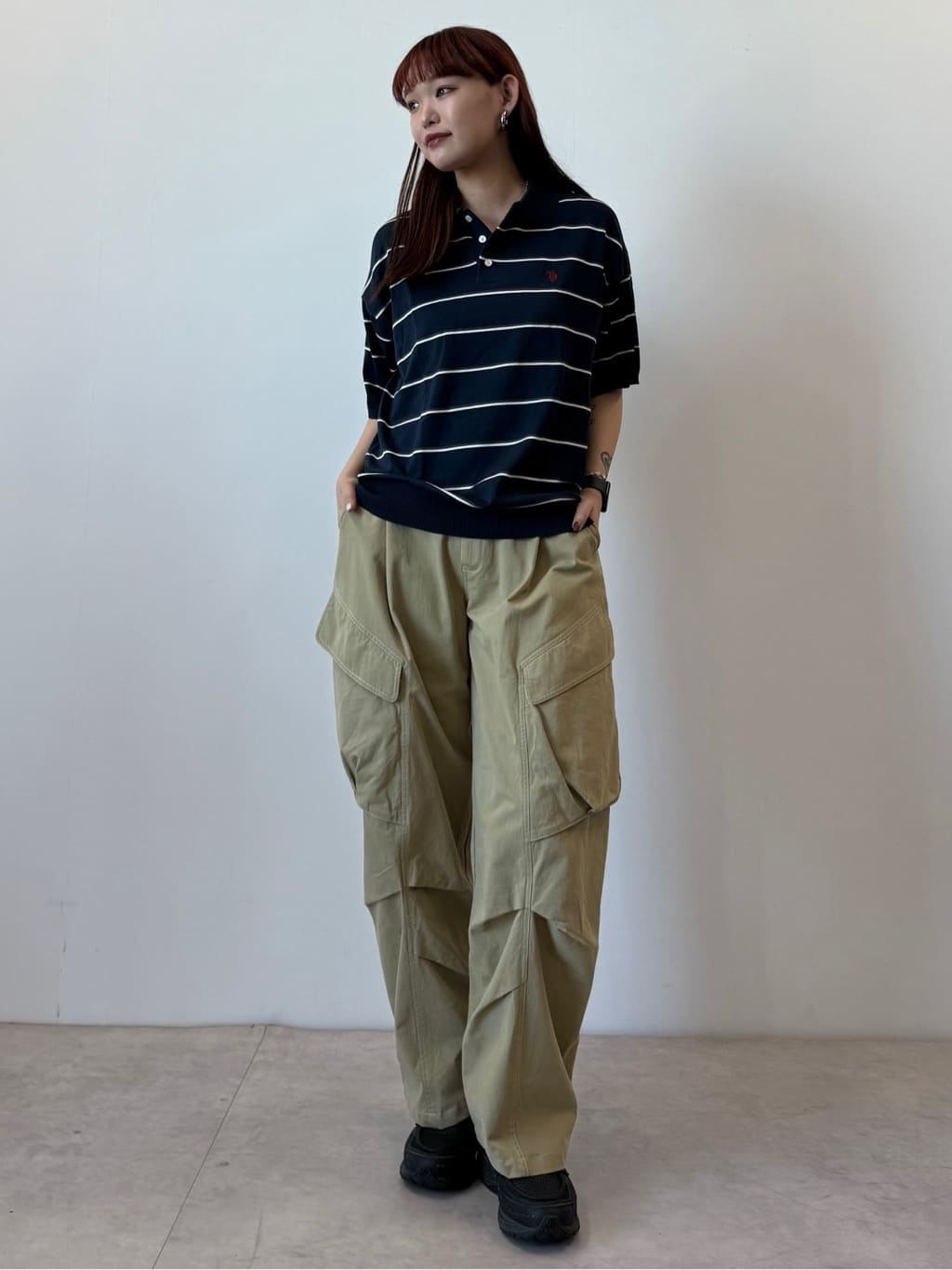 FREAK’S STOREの<接触冷感>別注 サマーニット ポロ 限定展開を使ったコーディネートを紹介します。｜Rakuten Fashion(楽天ファッション／旧楽天ブランドアベニュー)7147936