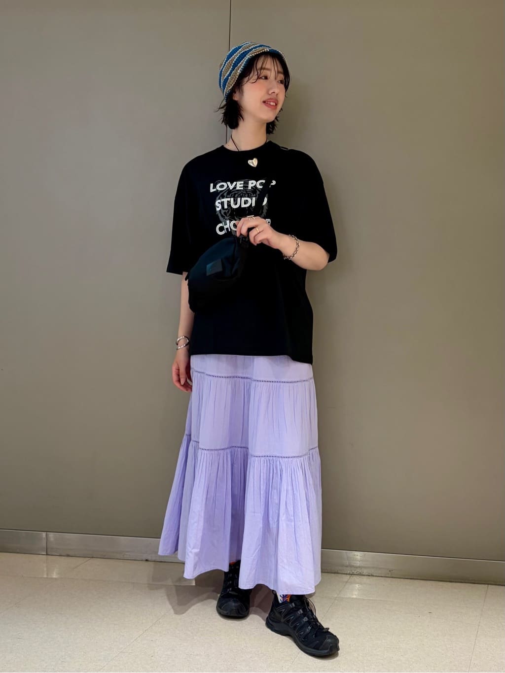 FREAK’S STOREの<機能性素材>アニマル プリント Tシャツ 限定展開を使ったコーディネートを紹介します。｜Rakuten Fashion(楽天ファッション／旧楽天ブランドアベニュー)7148167