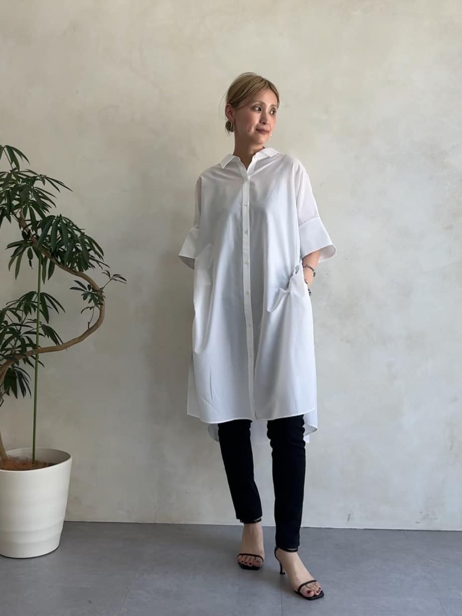 BEARDSLEY | ヒラヒラシャツチュニック | Rakuten Fashion(楽天