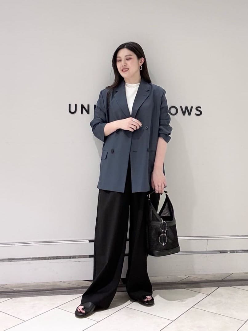 LOEFF ポリエステルボイル ジャケット　ブラック　サイズ0 LOEFF＞ポリエステルボイル ジャケット