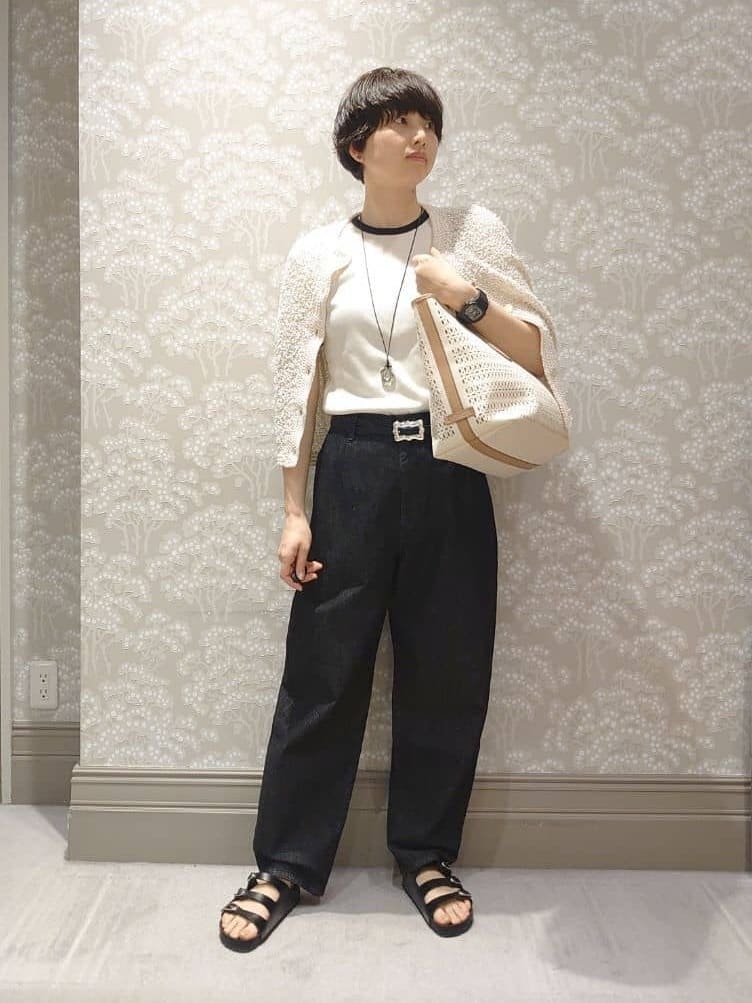 UNITED ARROWS | YTM 7分袖 カラー ミックス カーディガン | Rakuten