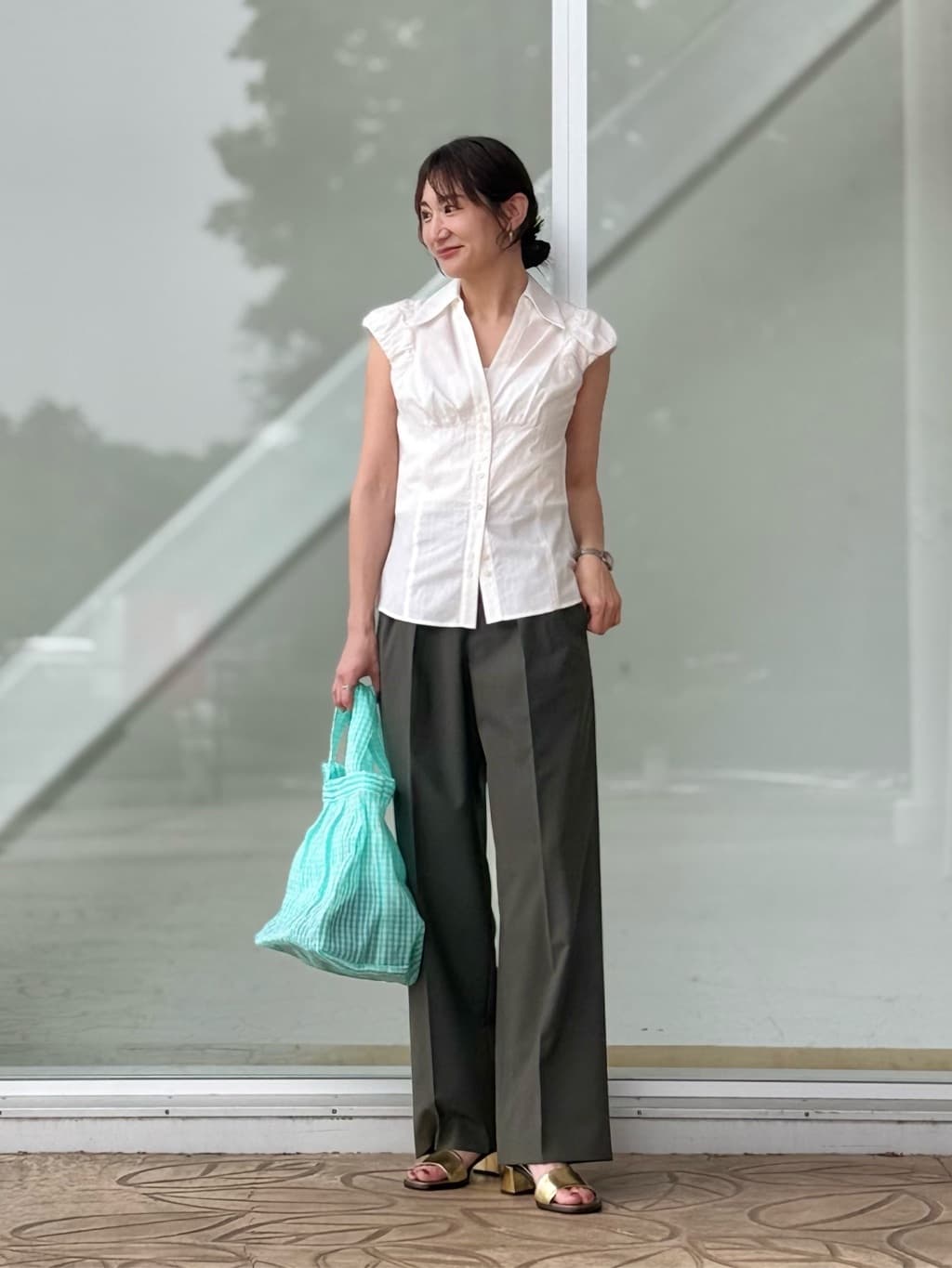 UNITED ARROWS LTD. OUTLET | <ATTISESSION>ギャザー ショートスリーブ