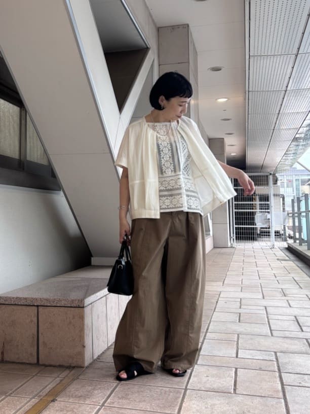 BEARDSLEY | コットンバレルパンツ | Rakuten Fashion(楽天